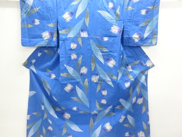 JAPANESE KIMONO / YUKATA / COTTON / TULIP